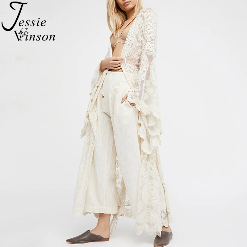 bianco kimono jumpsuit