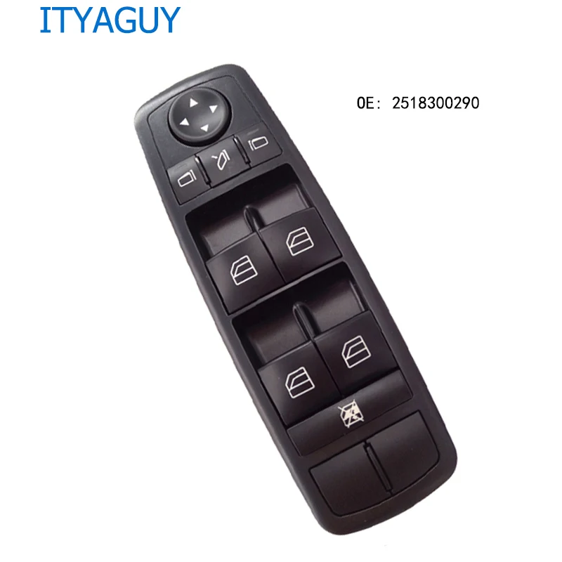 

OE# 2518300290 Power Window Switch For benz* W164 GL320 GL350 GL450 ML320 ML350 ML450 ML500 R A2518300290 A251 830 0290