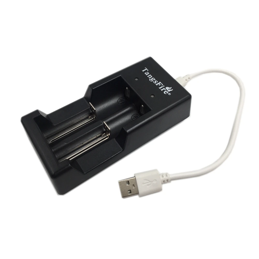 Портативный внешний аккумулятор TangsFire зарядное устройство USB 18650 для 18500 17650 16340