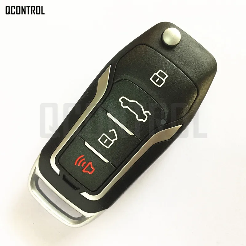 QCONTROL Модернизированный Remote Key подходит для Ford Escape Фокус C-Max Transit Connect автомобиля HU101 лезвие OUCD6000022 315 МГц