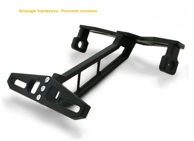 Universal Motorcycle Motorbike Adjustable Angle Aluminum License Number Plate Holder-6-96