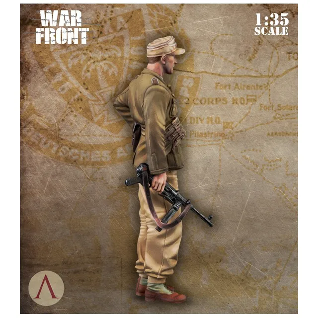 1:35 Resin kit  standing German soldier 2