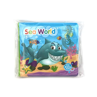 Книги для ванной детские развивающие игрушки Развитие интеллекта EVA плавающие познавательные обучающие игрушки для ванной детский подарок книга деятельности - Цвет: Ocean World061