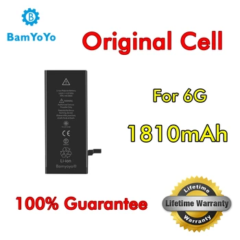 

No Tax 50pcs---(Original Cell)---Battery 1810mAh 3.8V 0 Cycle For iPhone 6 6G Replacement Internal Lifetime Warranty