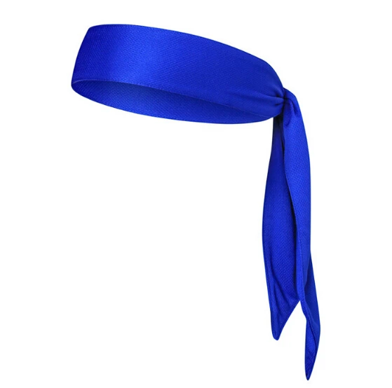 Мужская повязка на голову для занятий спортом, бега, баскетбола, головной убор, Теннисный свитер - Цвет: Синий