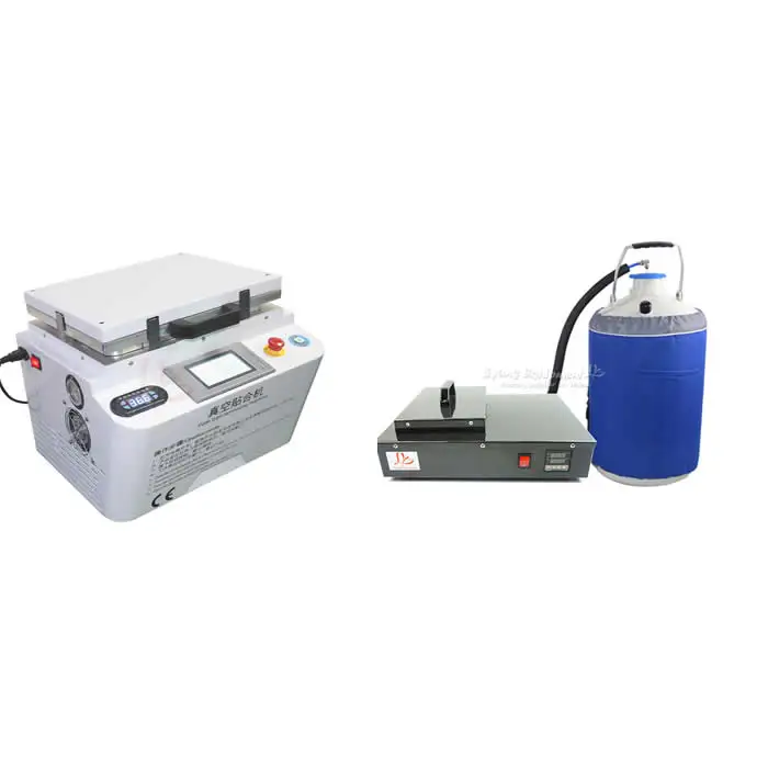 liquid nitrogen frozen Separator 2 in 1 auto air lock softhard airbag type all in one touch screen OCA vacuum laminator all-one-vacuum : image liquid nitrogen frozen Separator 2 in 1 auto air lock softhard airbag type all in one touch screen OCA vacuum laminator all-one-vacuum