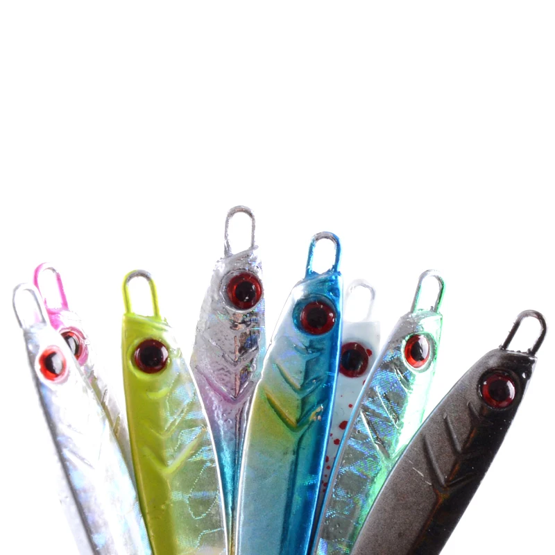 Fishing Lure 1pcs 7g 5cm Jig Metal Spoon Lures Spinner Metal Jigging Shore Cast Iron Artificial Fake Bait hard bait