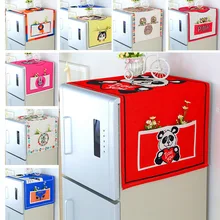 Мультяшная стиральная машина Холодильник пыленепроницаемый Чехол Многофункциональный холодильник сумка органайзер сумка для хранения двойного назначения