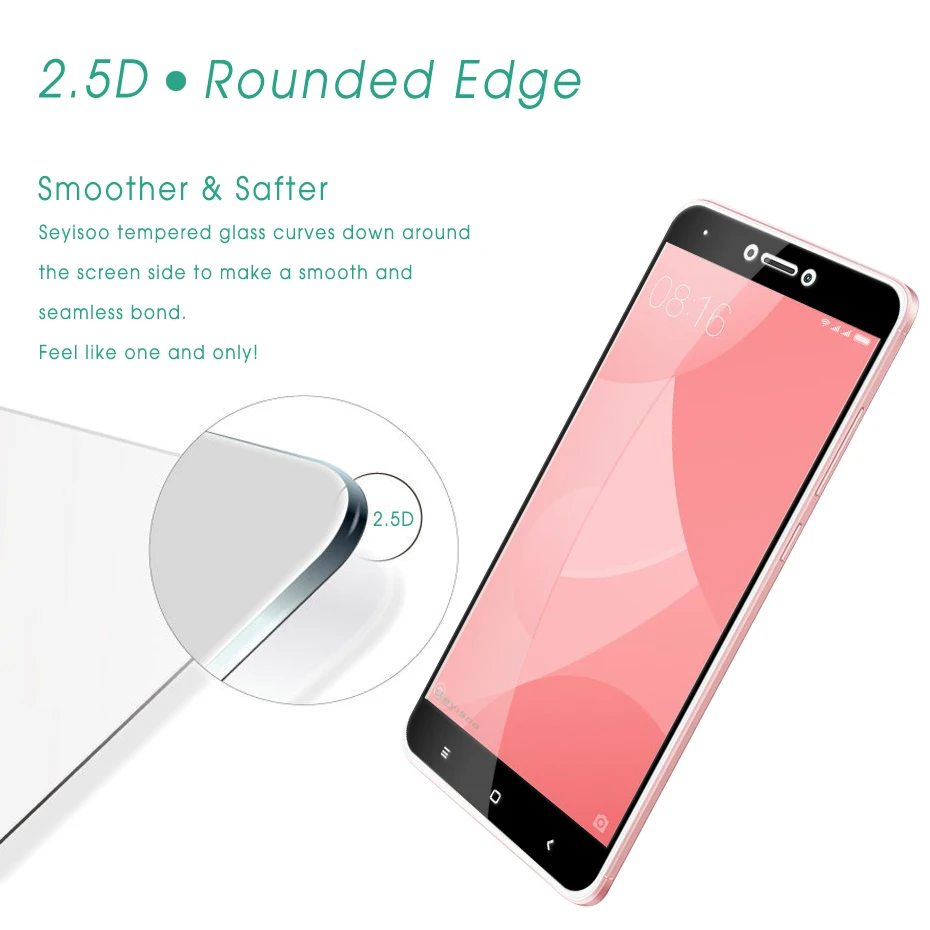 Seyisoo Brand Tempered Glass For Xiaomi redmi note 4x (12)