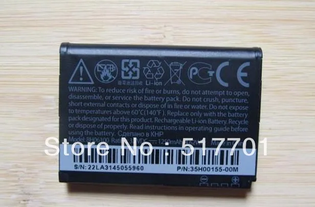 ALLCCX Высококачественный аккумулятор для мобильного телефона BH06100 HTC G16 (chacha) A810e buffy