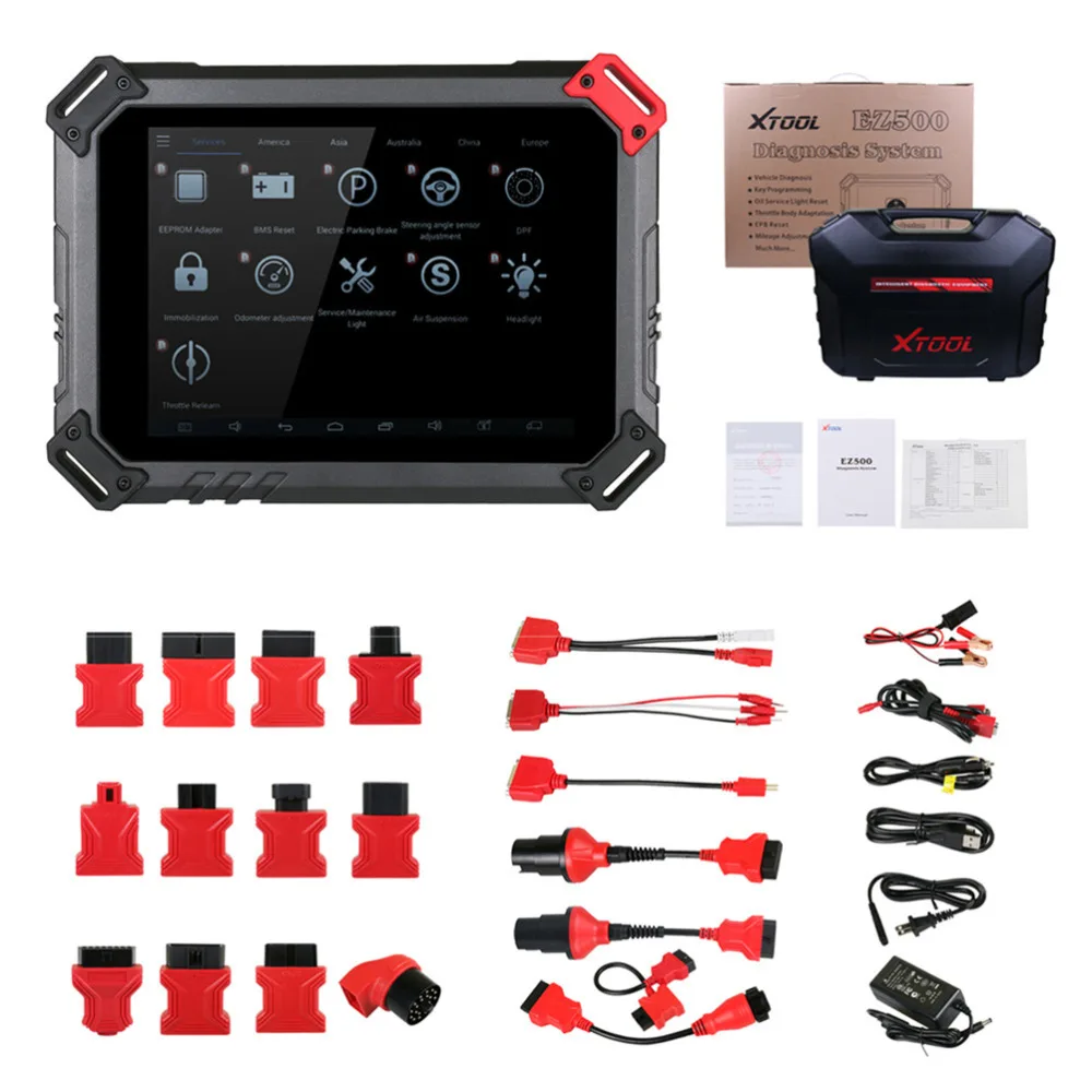 XTOOL EZ500 Auto Scanner Full Systems Car Diagnosis tool for America Europe Asia cars with Special Functions Same as XTool PS80 |