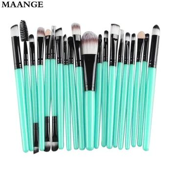 20 pcs Makeup brushes sets Pro hair eyebrow foundation brush pen cleaner Cosmetics maquiagem make up brush set Blusher cosmetics