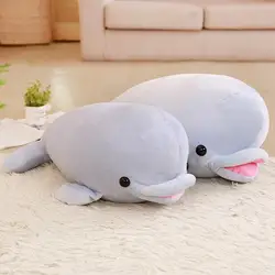 1 шт. 55/65 см 3 модели плюшевые игрушки с дельфинами фигурный милый Дельфин brinquedos высокое качество ткани чувствует себя гладкой Детский