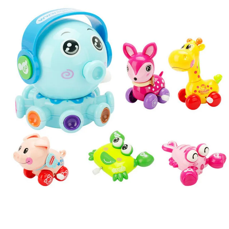 New Small Octopus Shaped Toy with Clockwork Rotating Fun Interactive Toy To Train Children Ability Parent Child Interaction Doll New Small Octopus Shaped Toy with Clockwork Rotating Fun Interactive Toy To Train Children Ability Parent Child Interaction Doll