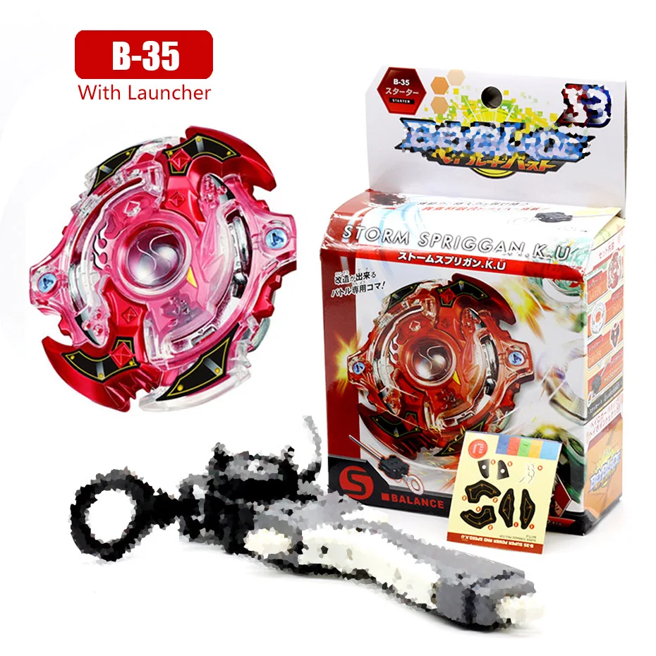 Бренд Beyblade Burst B127 B128 B89 fafnir CHO-Z VALKYRIE. Z. Ev с средство для запуска Beyblade Beybladetop Спиннер игрушка для детей - Цвет: B35