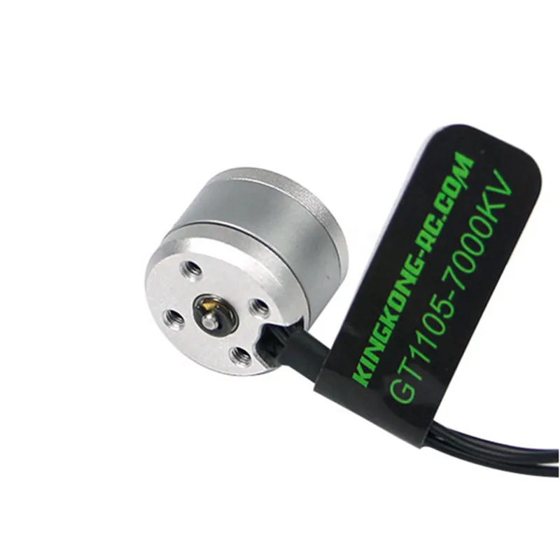 Kingkong FLYEGG 130 гоночная камера Дрон запчасти GT1105-7000KV двигатель 2 s для FPV мини-Квадрокоптер аксессуары Accs