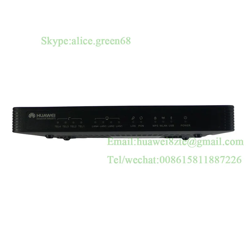 GPON wireless ONU MA5675 с 4GE + 4POTS WIFI BBU USB. Волокнистый сердечник|Оптоволоконное