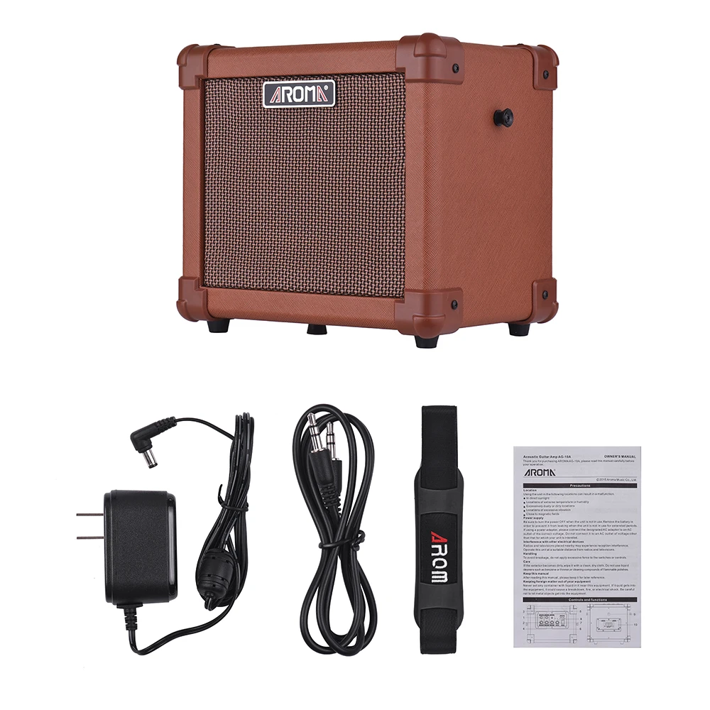 Buy AROMA AG 10A Acoustic Guitar Amplifier Amp Speaker