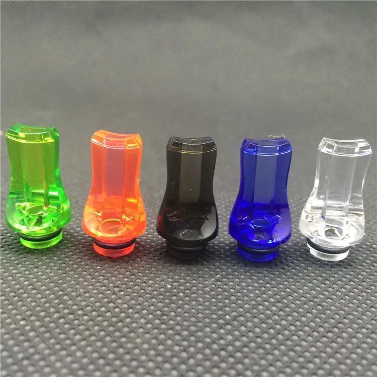 10pcs/lot 510 Drip tips Colorful Plastic Drip Tip 510 Drip Tip Flat