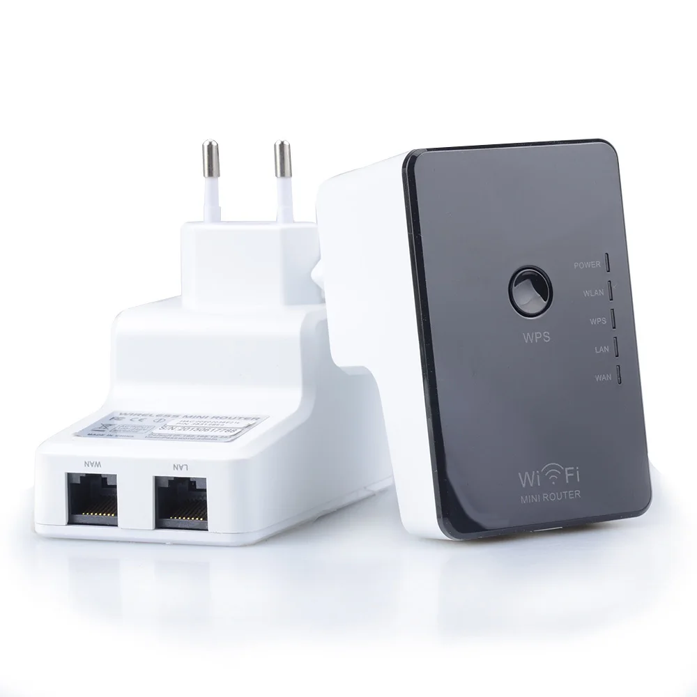 Prix Sans fil N Routeur Wifi AP Amplificateur Répéteur LAN Client Pont D IEEE 802.11 b g n 300 mbps UE Plug wi fi Roteador