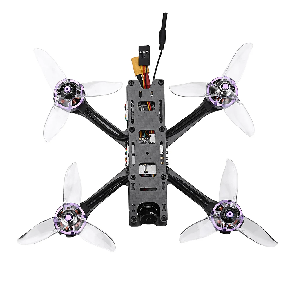 Eachine Wizard X140HV 140 мм 3 дюйма 3-6S RC FPV гоночный Дрон PNP Betaflight F4 OSD FOXEER Cam 25~ 300 мВт VTX