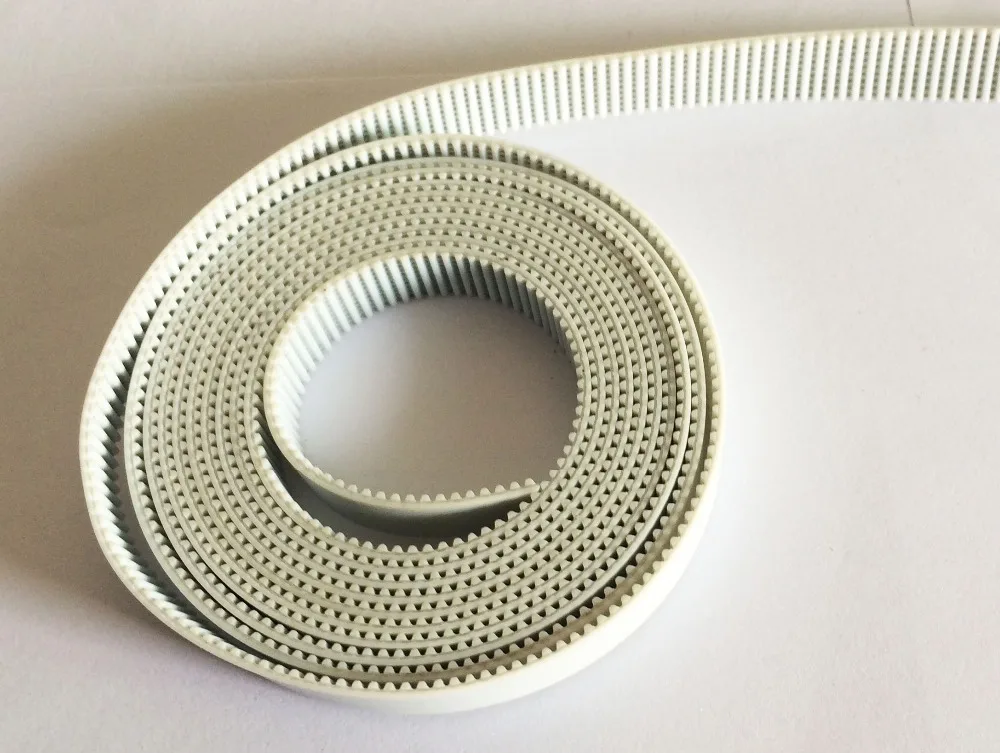 Ремень ГРМ HTD 10 м мм/15 мм из ПУ кожи белый с стальным сердечником|belt 3m|3m timing belthtd 3m |
