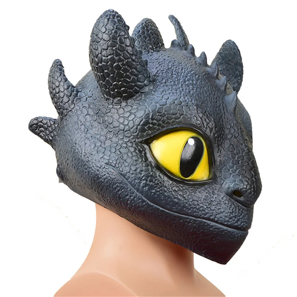 How To Train Your Dragon 3 The Hidden World Toothless Cosplay Halloween Masks