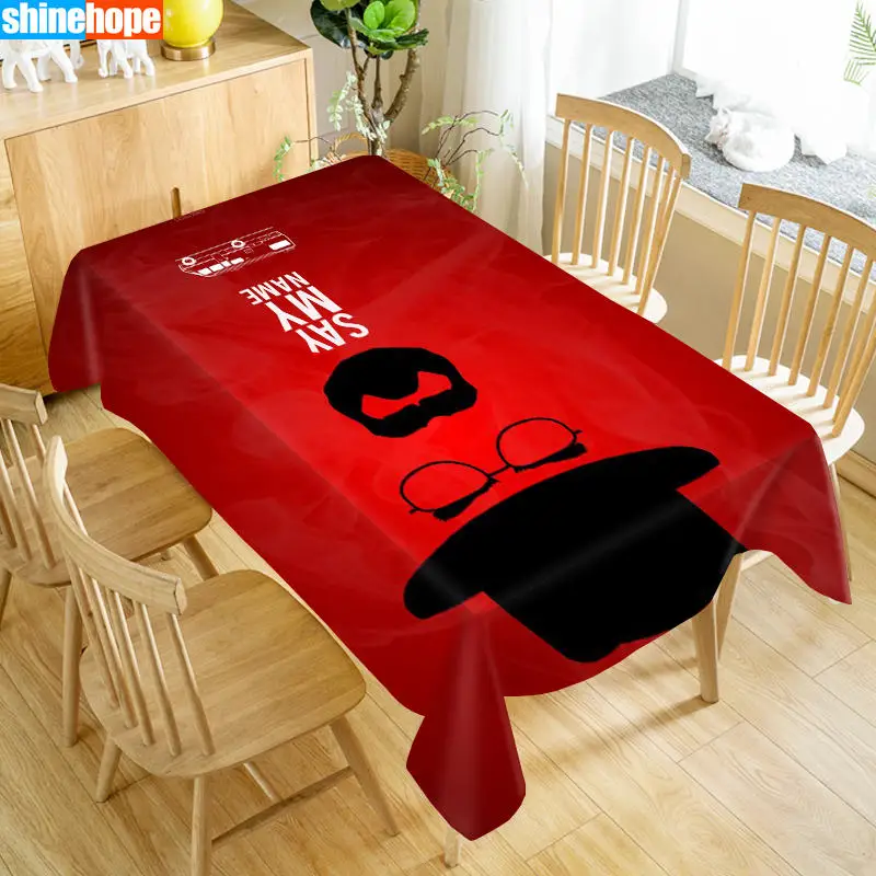

Europe Tablecloth Breaking Bad Dustproof Dinner Table Cloth Rectangular Wedding Decoration Table Cover Home Textiles