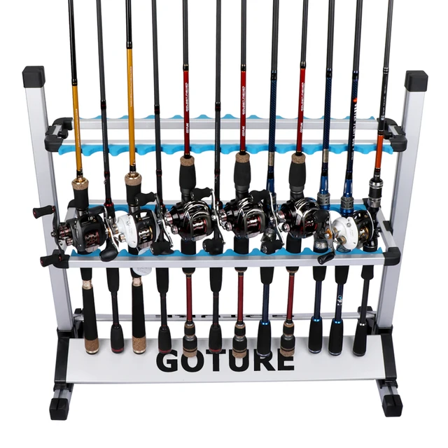 Goture Portabel Pancing Rak  Display  Aluminium  Alloy dan 