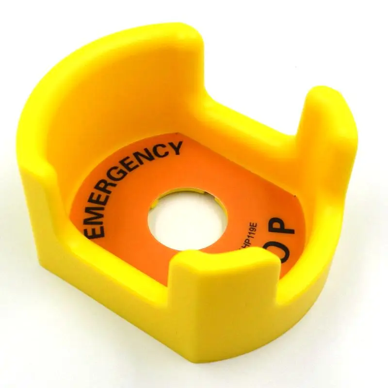 22mm emergency stop switch protection seat button cover anti false seat ...