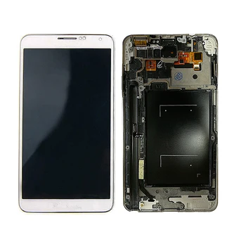 

SZHAIYU 5.7'' Adjust Brightness Screen For Samsung Galaxy Note 3 N9005 LCD Display + Touch Screen Digitizer Frame Replacement