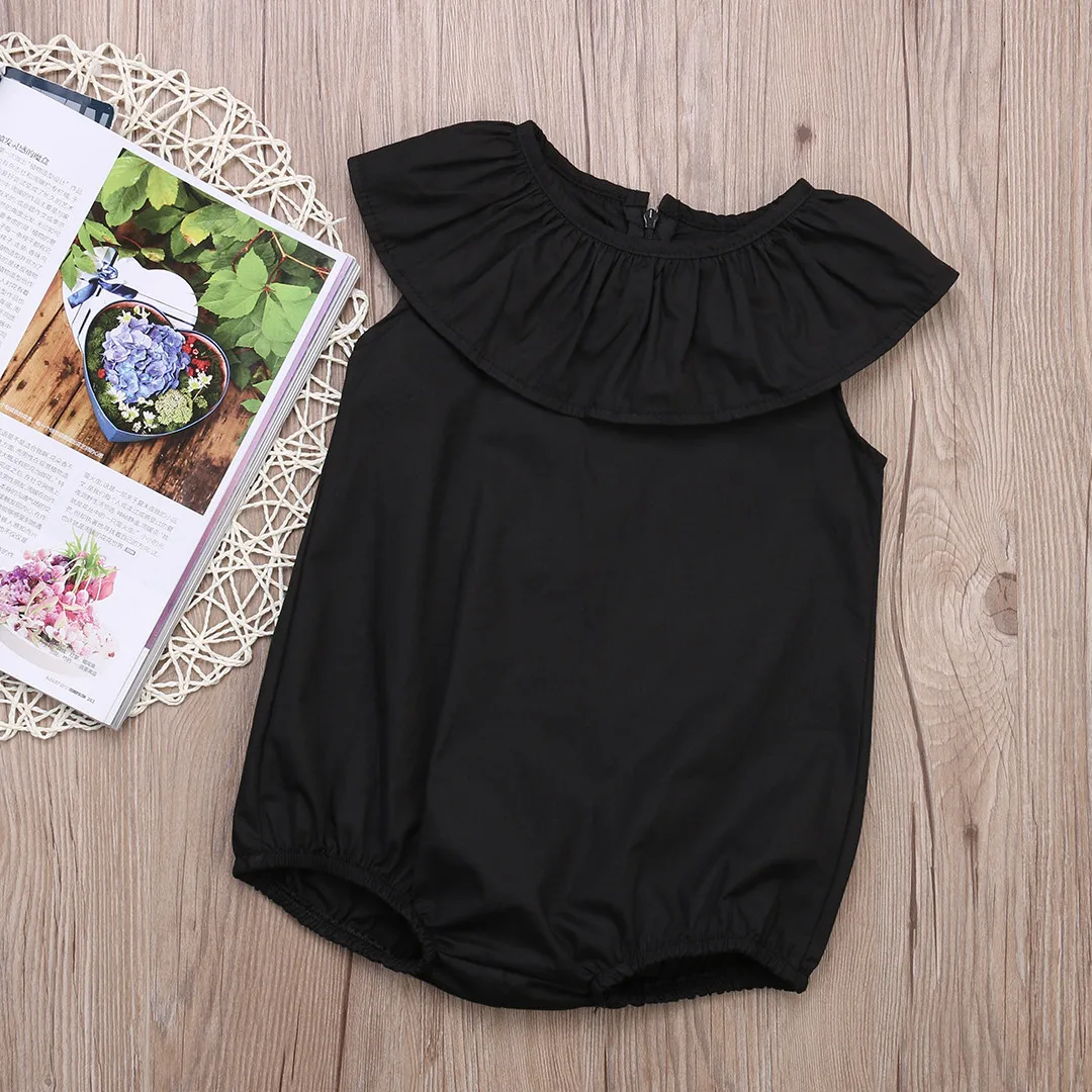 Модная одежда для маленьких девочек; комбинезон; sunsuit; одежда