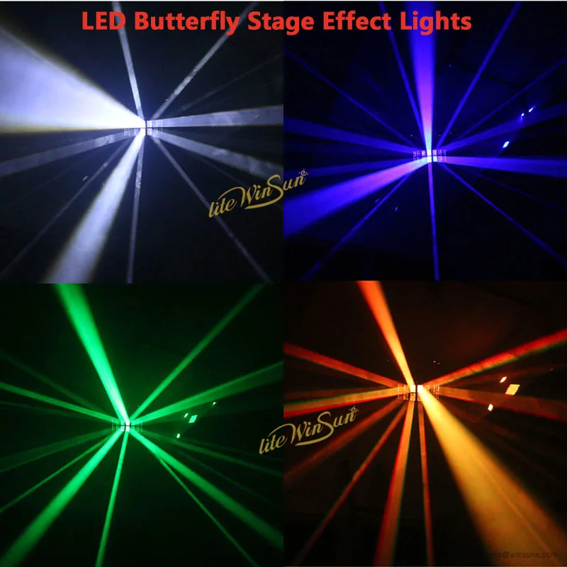 cheap LED Butterfly Lights DJ Stage Effect Lights