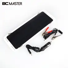 BCMaster 18V 5W Solar Panel Bank Portable Car Boat Automobile Solar Powered Charging Panel Battery Backup Charger