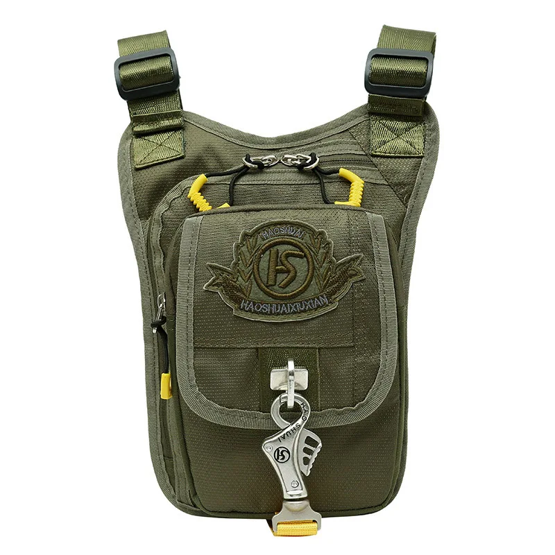 

Men leg bag outdoor waist bag sports Fanny pack fashion Bum bags Shoulder crossbody bag Male Chest Pack c31