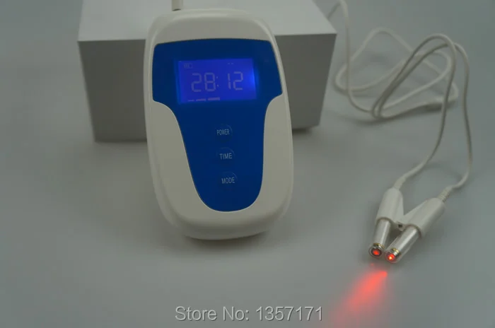 CE Approved  Rhinitis Laser Therapeutic Pulse Nasal Laser Intranasal Light Therapy Apparatus , 650nm red light therapy and 405nm