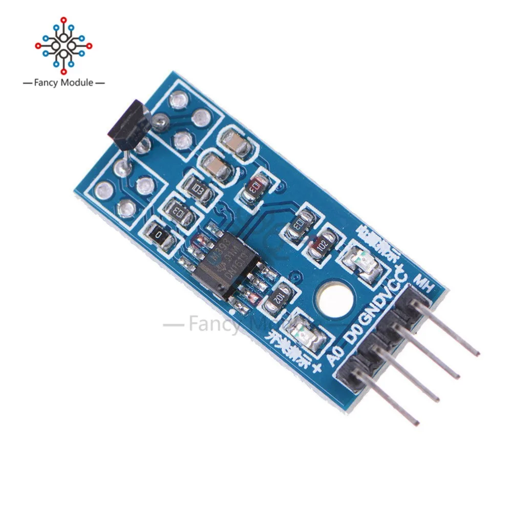 Модуль датчика Холла 3144E модуль скорости с магнитными кнопками для Arduino Smart