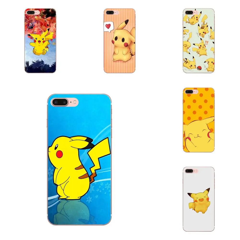 

Cell Case Lovely Cartoon Pikachue For Xiaomi Mi3 Mi4 Mi4C Mi4i Mi5 Mi 5S 5X 6 6X A1 Max Mix 2 Note 3 4