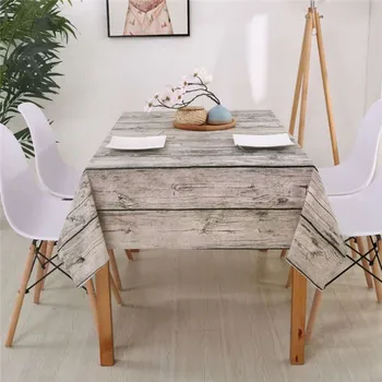 

Byetee Rectangular Tablecloths Dining Table Cover Home Decor Dining Table Cover Rectangular Tables Kitchen Decoration Vintage