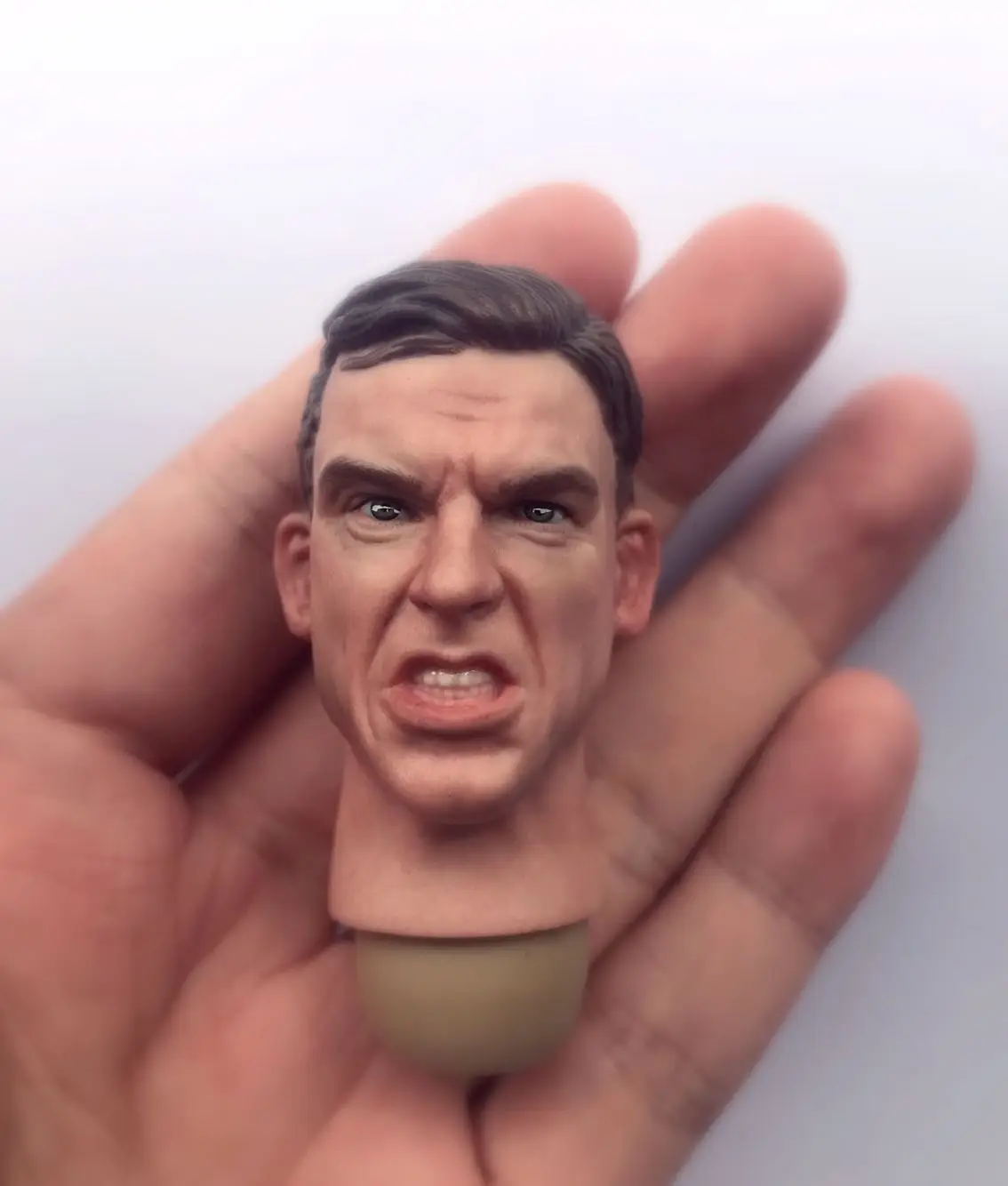 1//6th FacepoolFigure FP-A-001 Head Carving w// Expression F 12/" Figure Body