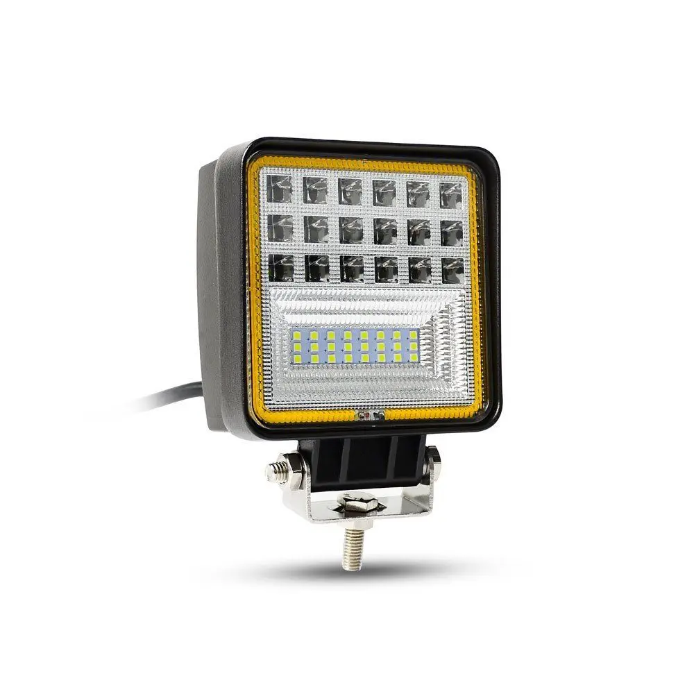 

KRATOR 4.3inch 12v 24v 63w LED Off Road Work Light Square Flood Beam Car Boat Driving Lamp For SUV Wrangler Pickup