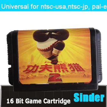

Kung Fu Panda 2 16 bit MD Game Card For 16 bit Sega MegaDrive Genesis game console