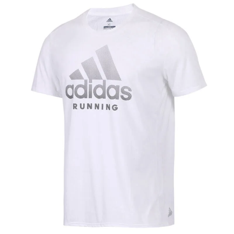 Новое поступление, Адидас RS, мягкая футболка М, мужские футболки, короткий рукав, спортивная одежда - Цвет: DJ3018