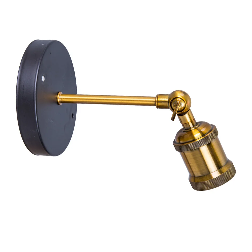 Buy Retro Led Wall Lamp E27 holder cupper led wall