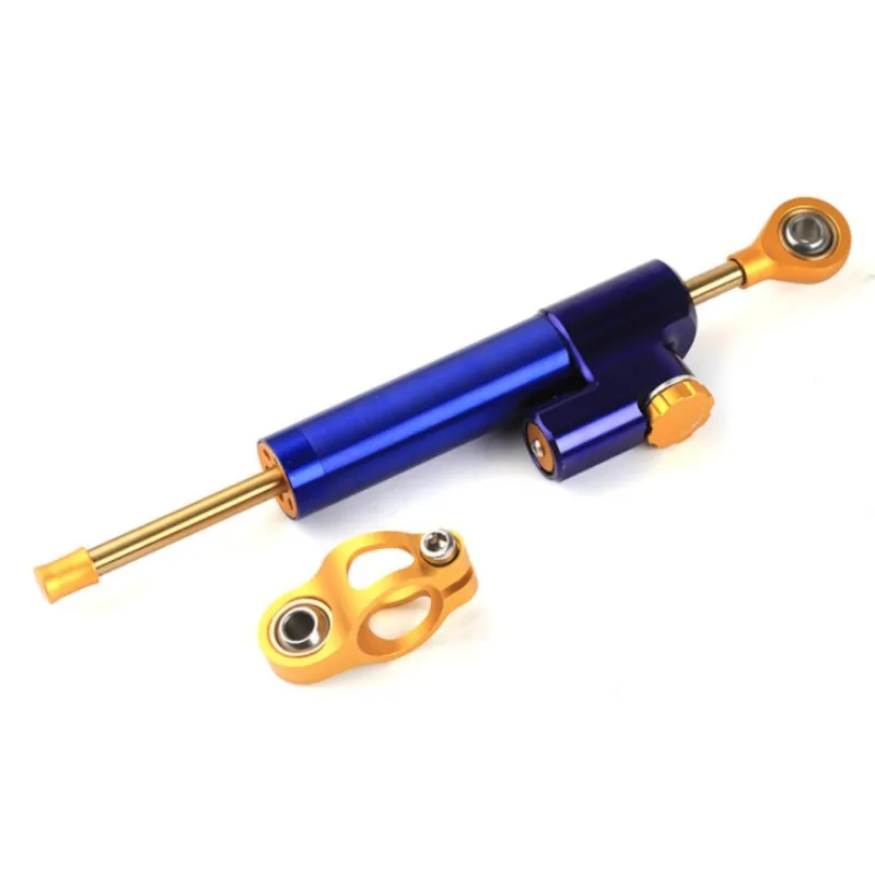 

motorcycle modified handlebar fittings titanium ruler universal shock absorber direction damper steering stabilizer