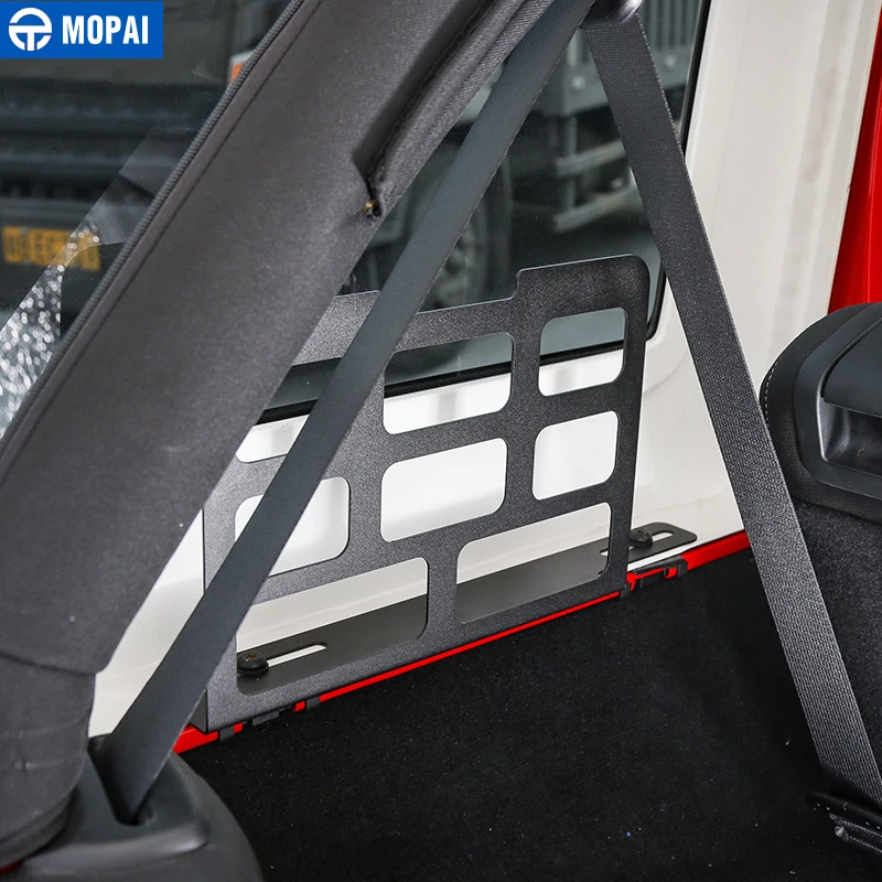 MOPAI Металлическая Автомобильная стойка для багажника, стойка для хранения багажа, автомобильные аксессуары для Jeep Wrangler JK JL 2007-, автомобильный стиль