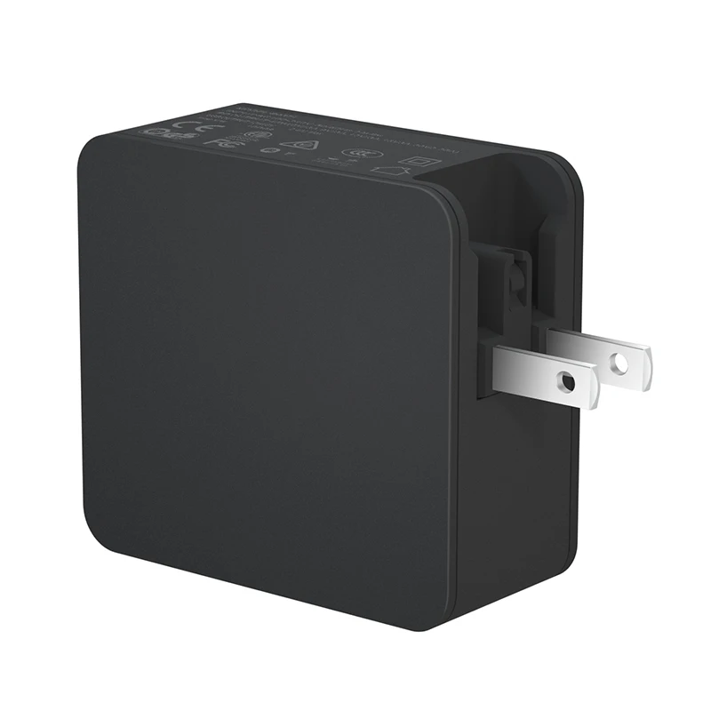 USB C зарядное устройство 57 Вт USB мощность доставки Quick Charge 5 в 2.4A+ PD 45 Вт путешествия зарядное устройство для Apple MacBook samsung зарядное устройство для ноутбука - Тип штекера: США