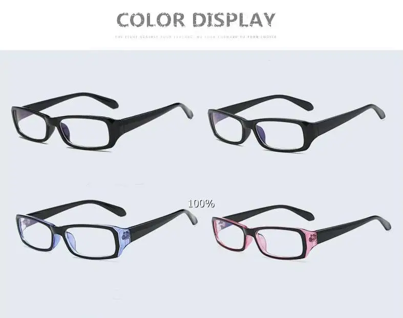 Для мужчин Для женщин линзы для близорукости очки Рамка ПК прозрачные оптические очки Oculos de Grau диоптрий-100-150-200-400 M08
