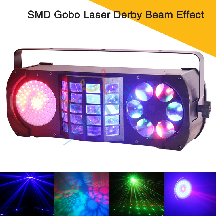 Multi efekt SMD Gobo Laser Derby efekt wiązki Led etap Disco światła dla  dyskoteki/klub/Mobile DJ/ party/Bar|Oświetlenie sceniczne| - AliExpress