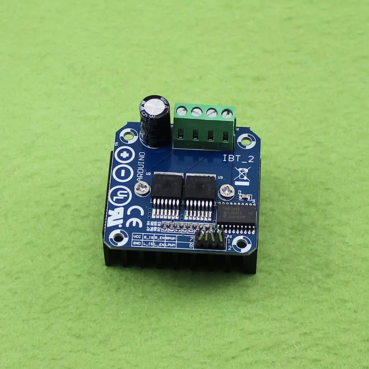 

[LAN] BTS7960 intelligent vehicle motor drive module 43A current limiting control semiconductor refrigeration drive (E1B4) --5p